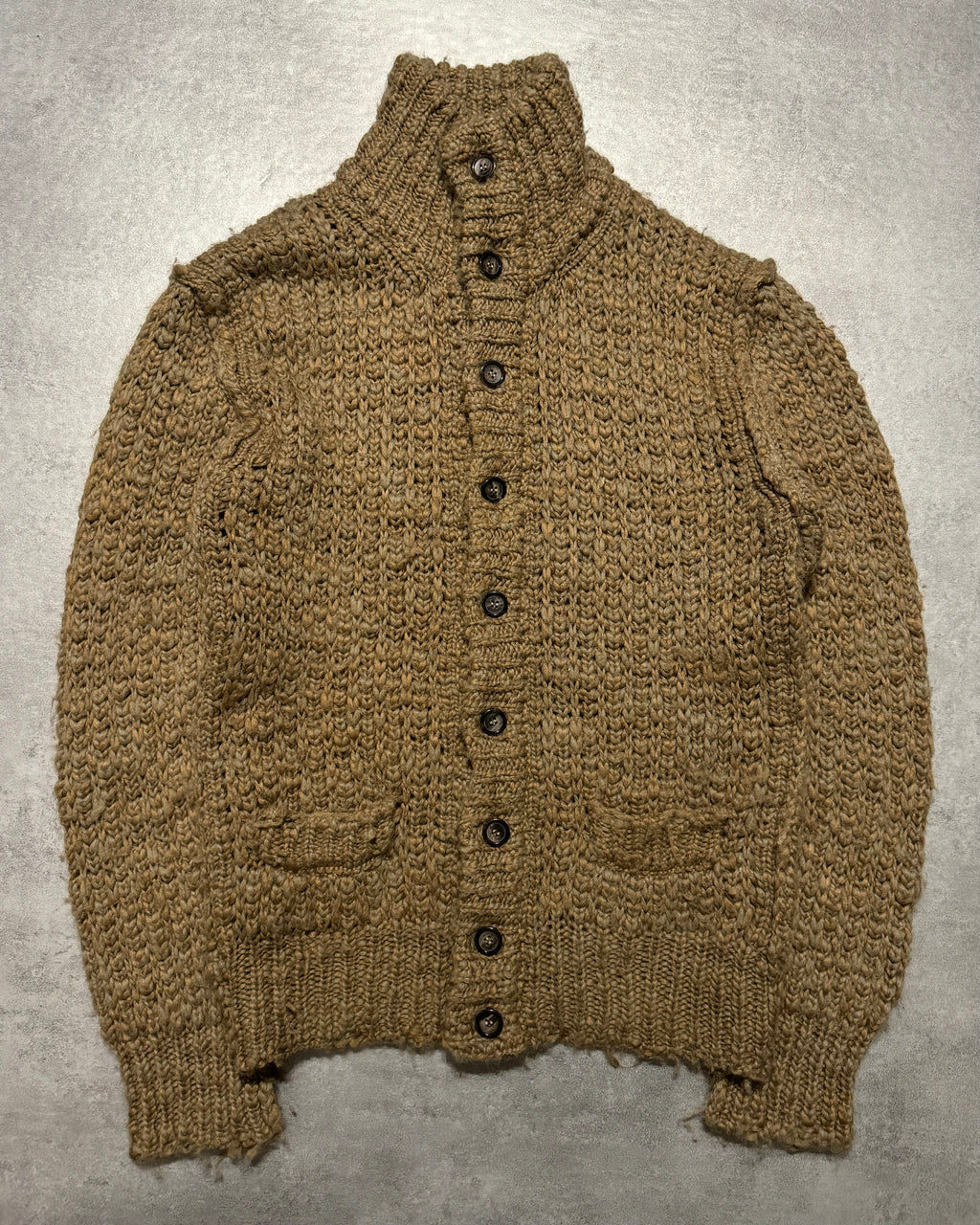 AW2008 Dolce & Gabbana Wool & Alpaga Buttoned Sweater (M/L) - 1