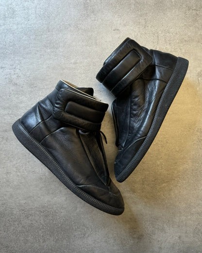 Maison Margiela Future High Top Black Leather (46) - 6