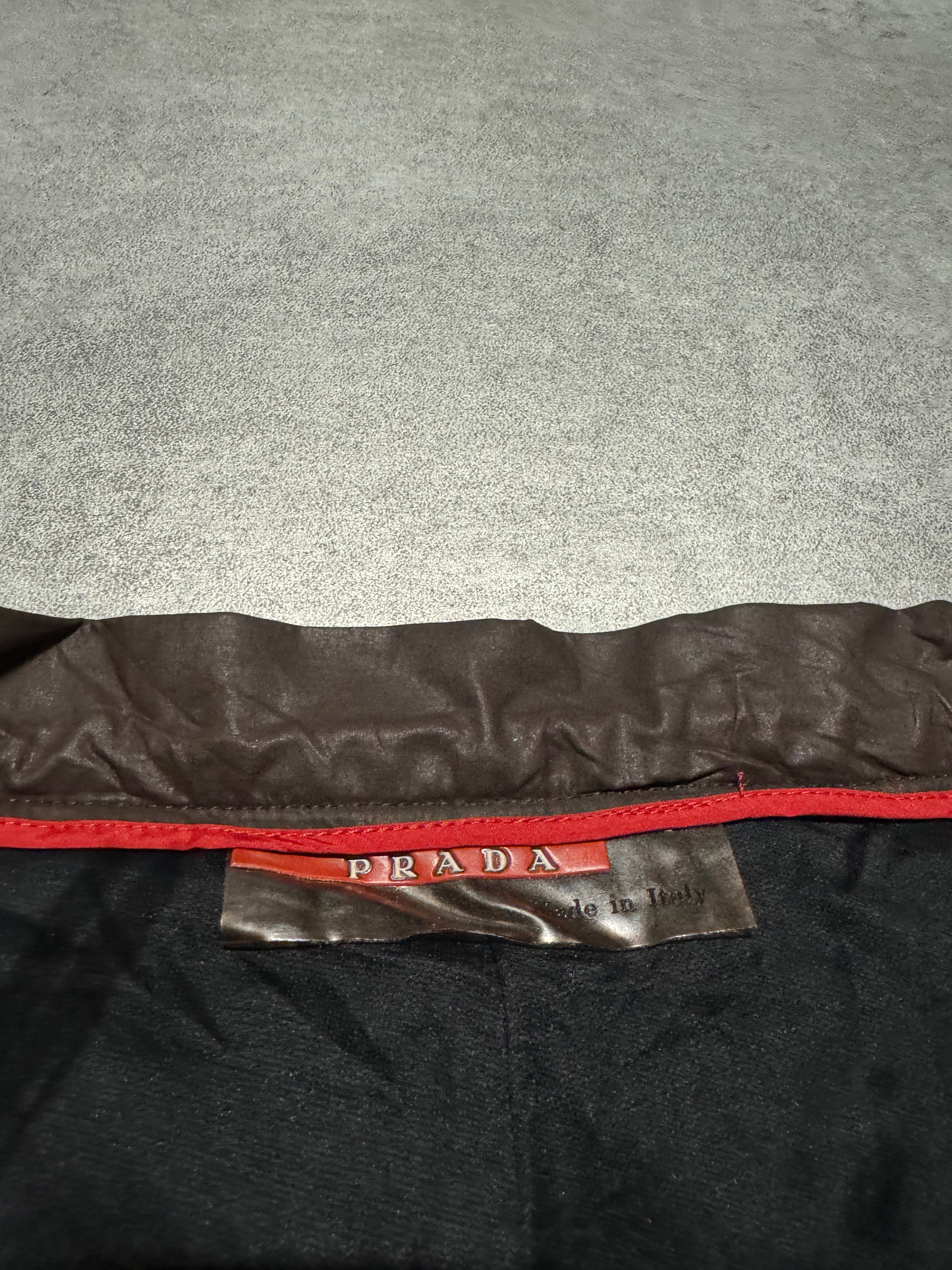 2000s Prada Linea Rossa Brown Ski Tactical Pants (L) - 6