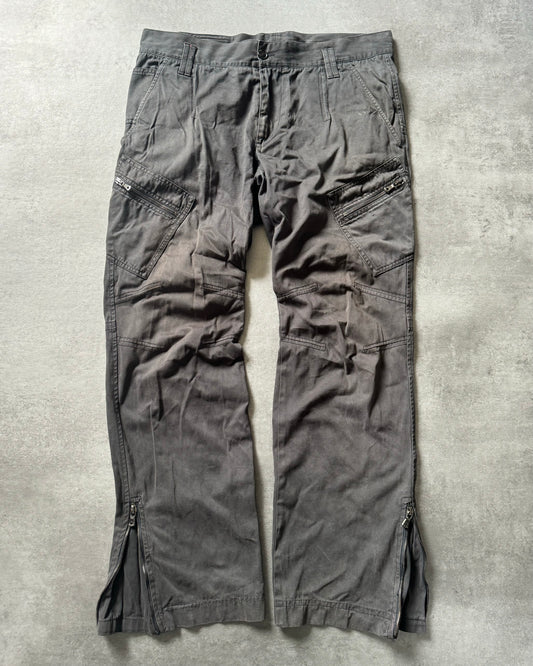 AW2003 Dolce & Gabbana Faded Cargo Relaxed Pants (L) - 1