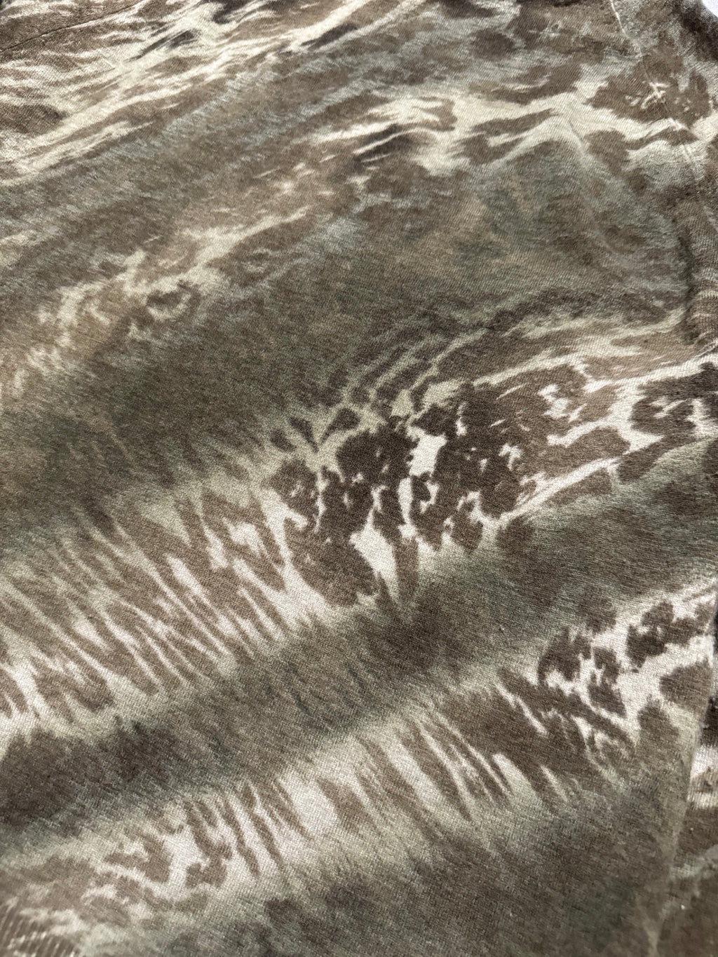 2000s Roberto Cavalli Green Camo Effect Turtleneck Sweater (S) - 5