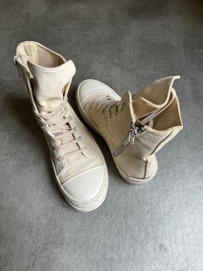 AW2021 Rick Owens High Beige Ramones DRKSHDW (41) - 3