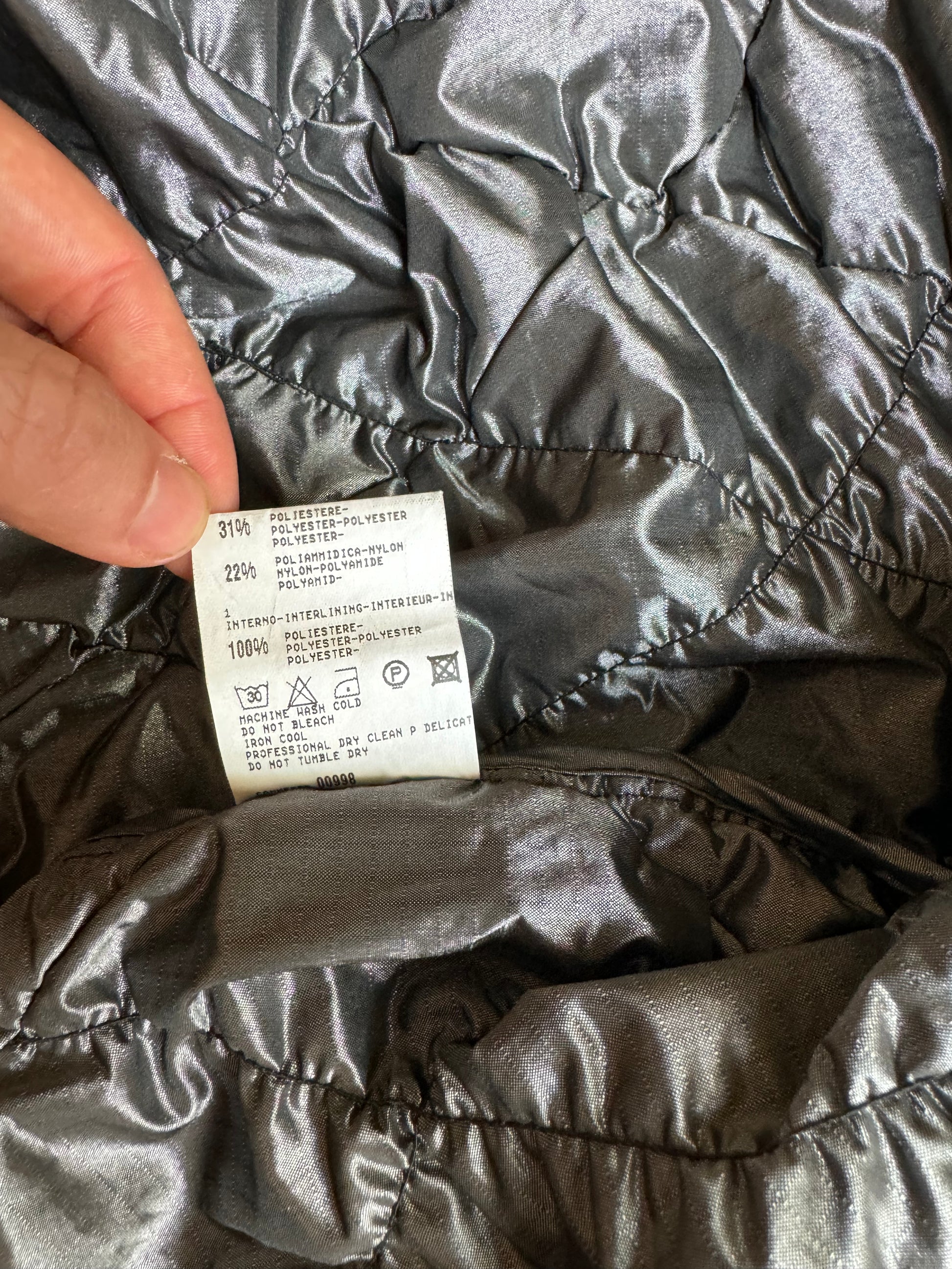 2000s' Marithé + François Girbaud Black Structural Archive Jacket (S) - 7