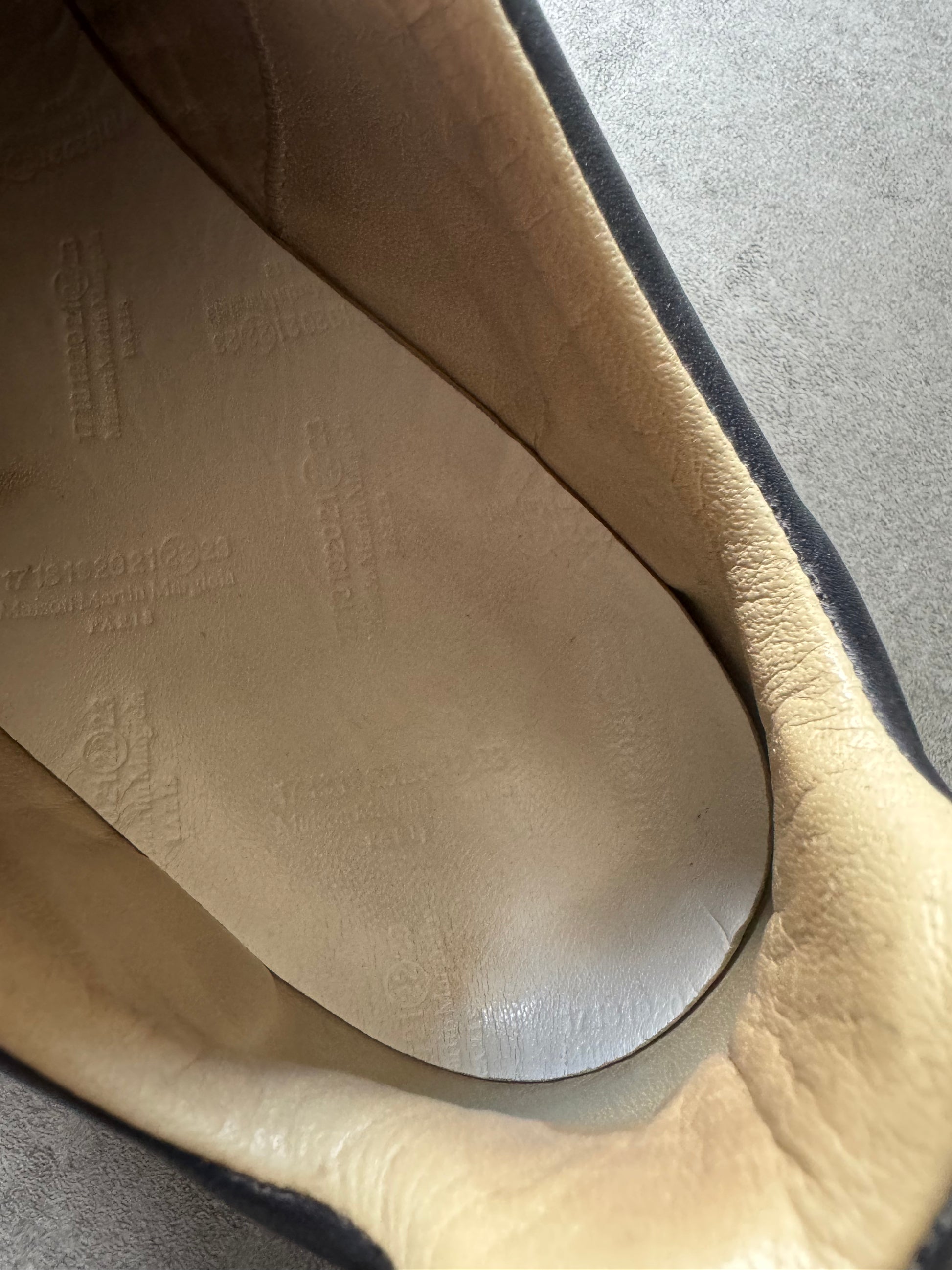 Maison Margiela Future Low Navy Leather  (41) - 4