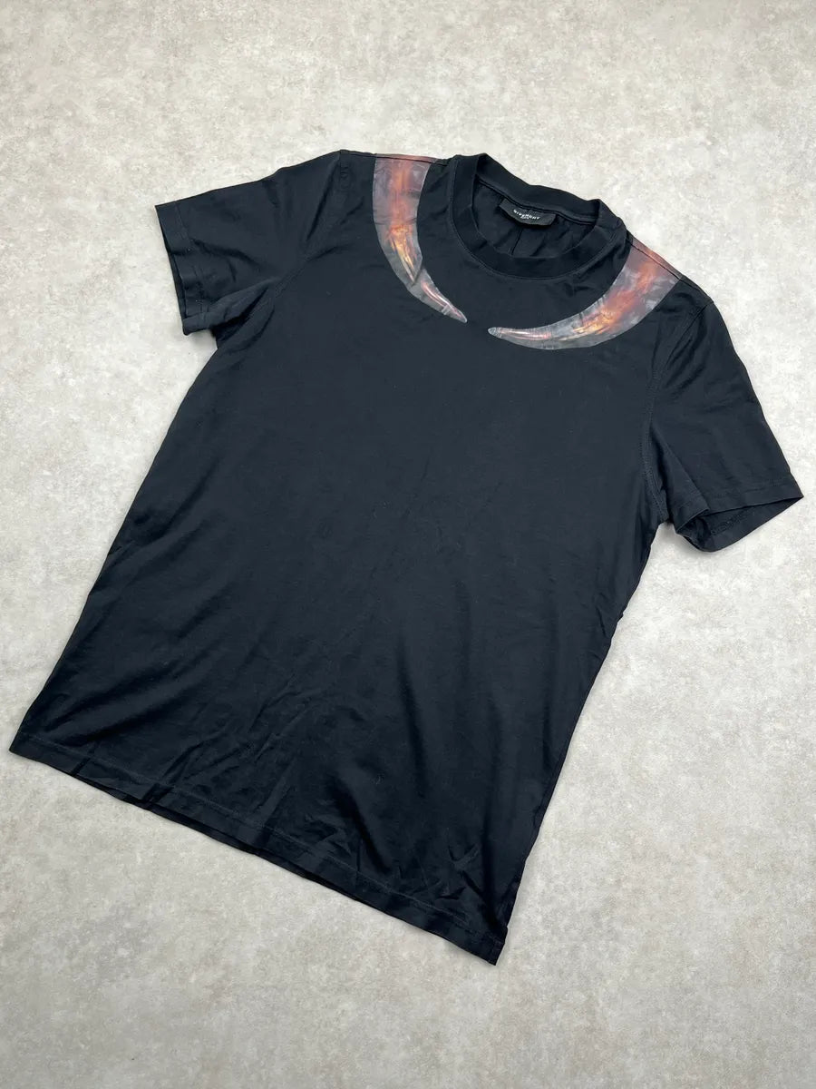 SS2014 Givenchy Black Horn Print T-Shirt by Riccardo Tisci YUhjebQw 6