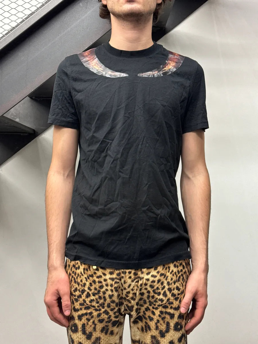 SS2014 Givenchy Black Horn Print T-Shirt by Riccardo Tisci YUhjebQw 1