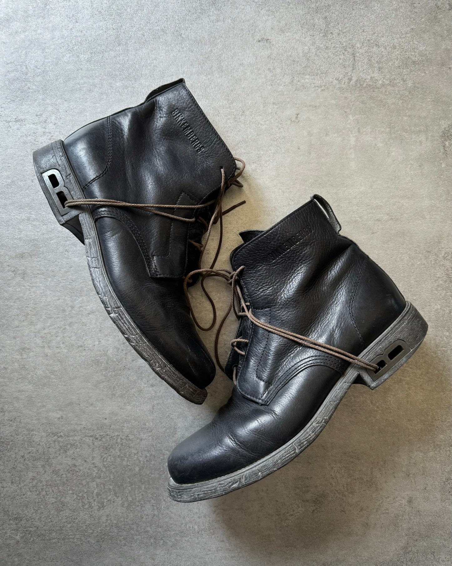 1990s Dirk Bikkembergs Laced Avant Garde Boots (44) - 2