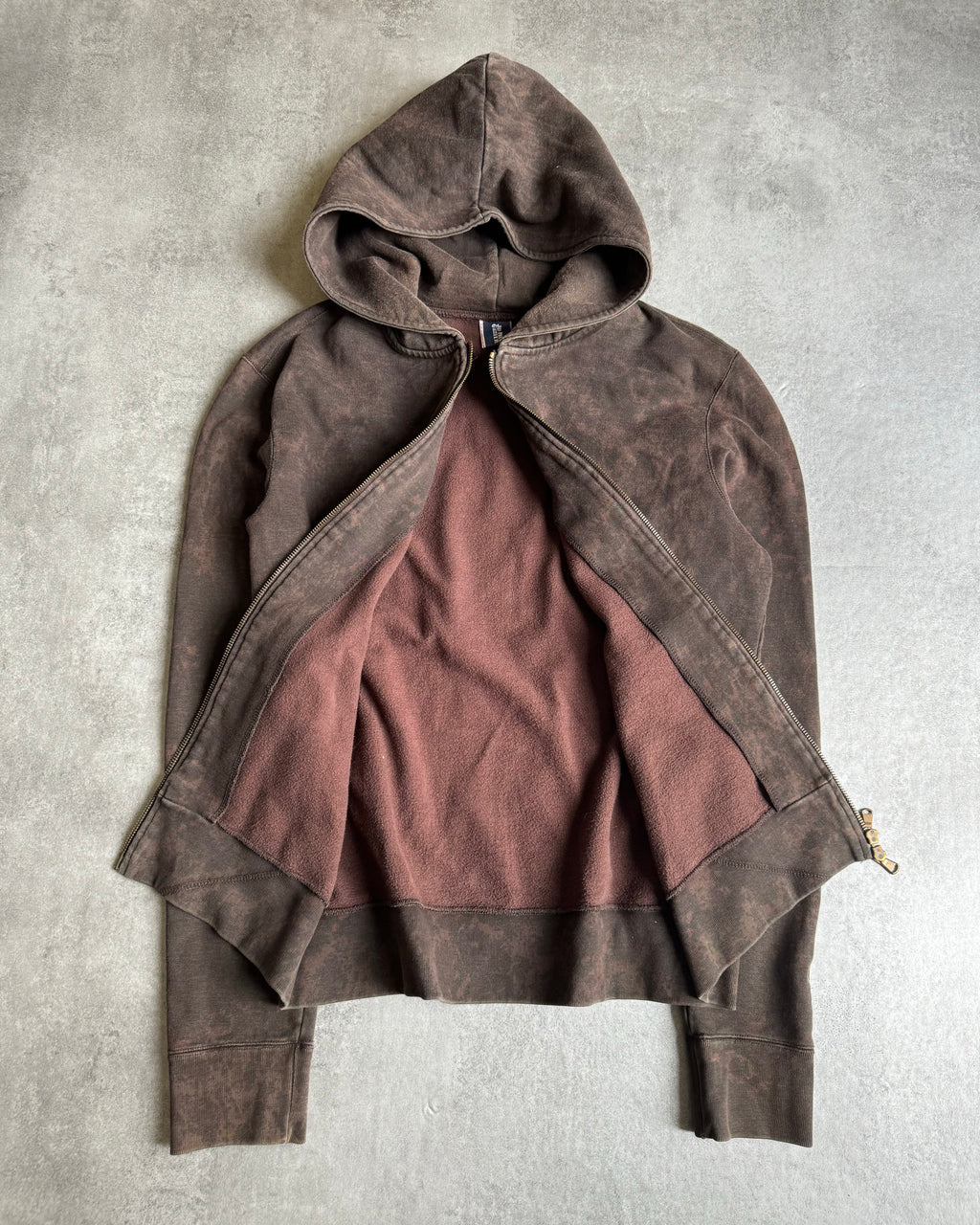 2000s Jean Paul Gaultier Royal Legacy Brown & Orange Archive Zip-up (M) - 6