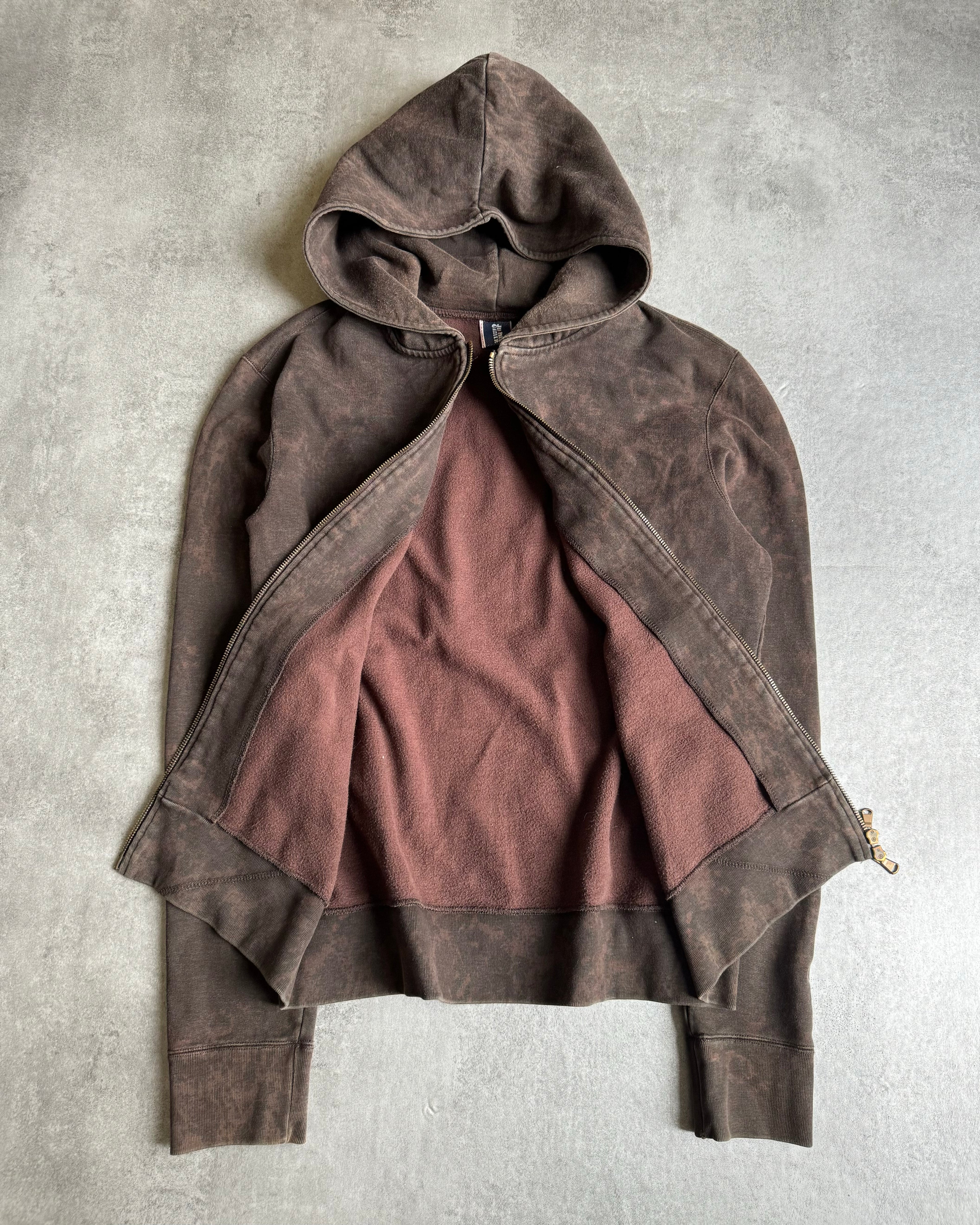 2000s Jean Paul Gaultier Royal Legacy Brown & Orange Archive Zip-up (M) - 6