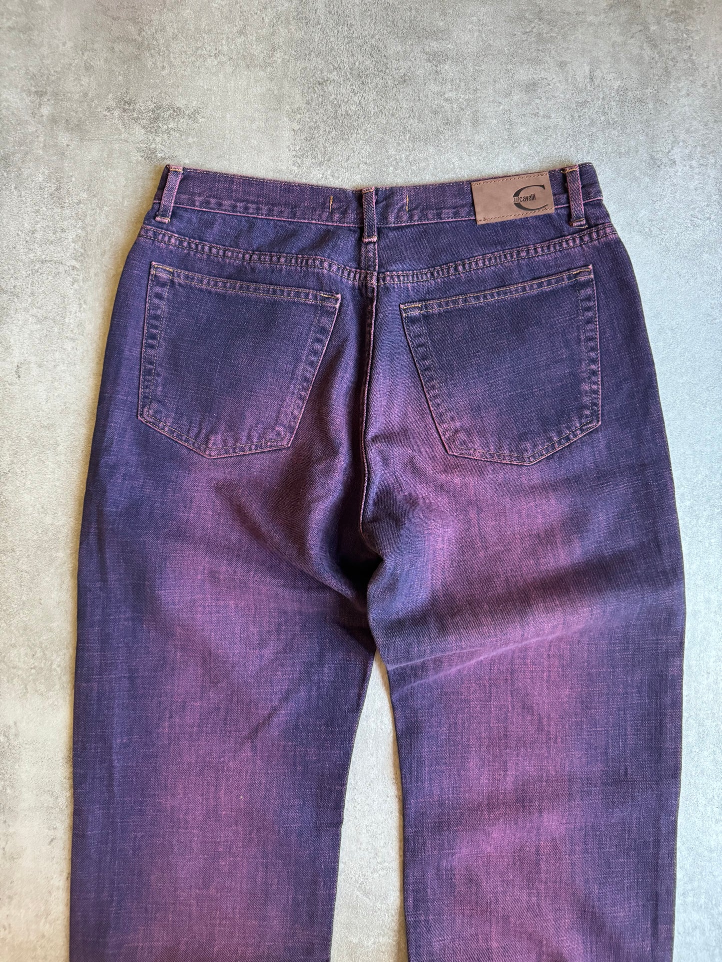 SS2007 Cavalli Eclipse Faded Purple Pants (M) - 7