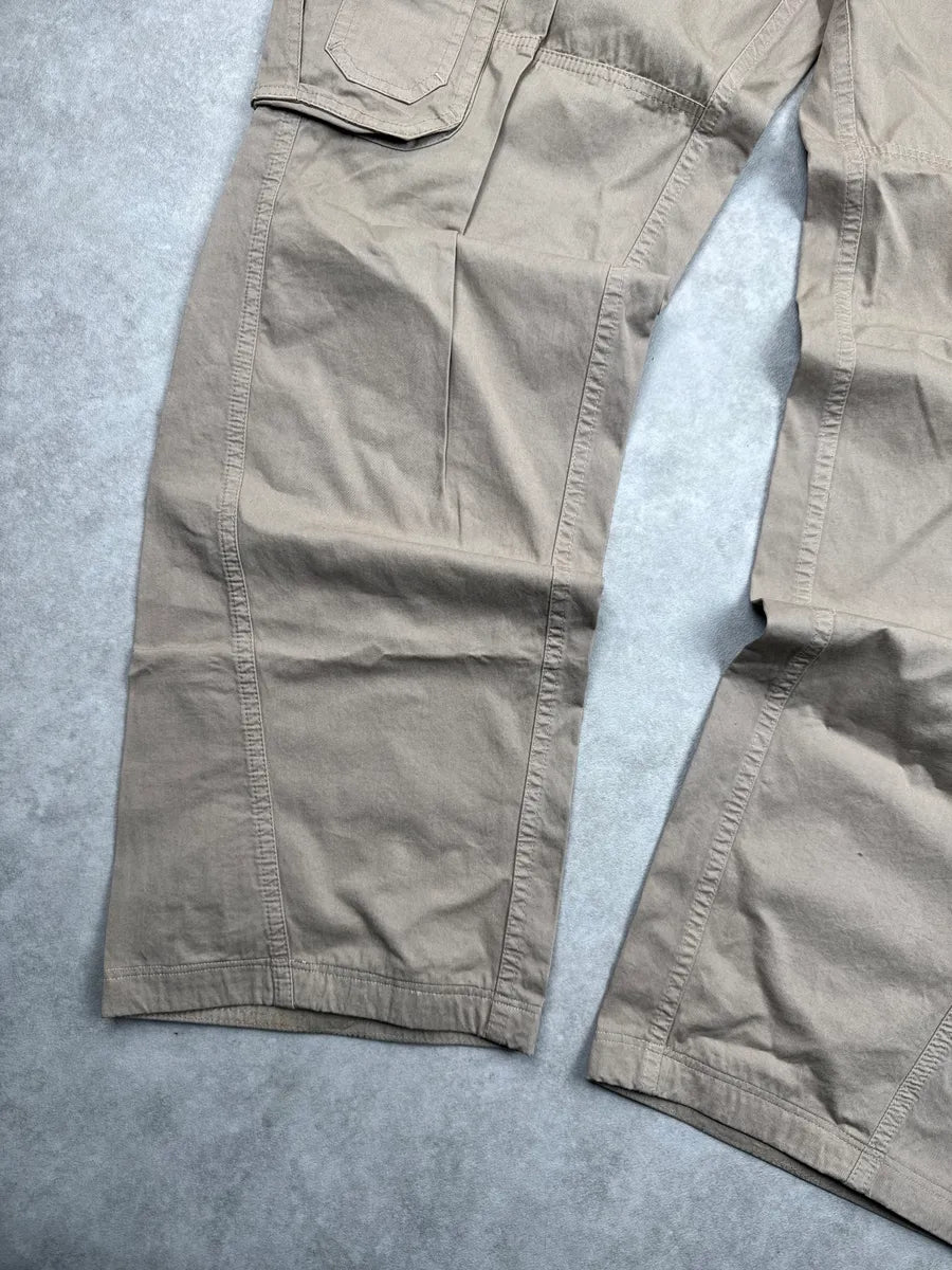 AW2004 Dolce & Gabbana Beige Multi-Pocket Utility Cargo Pants YqQXZctr 6