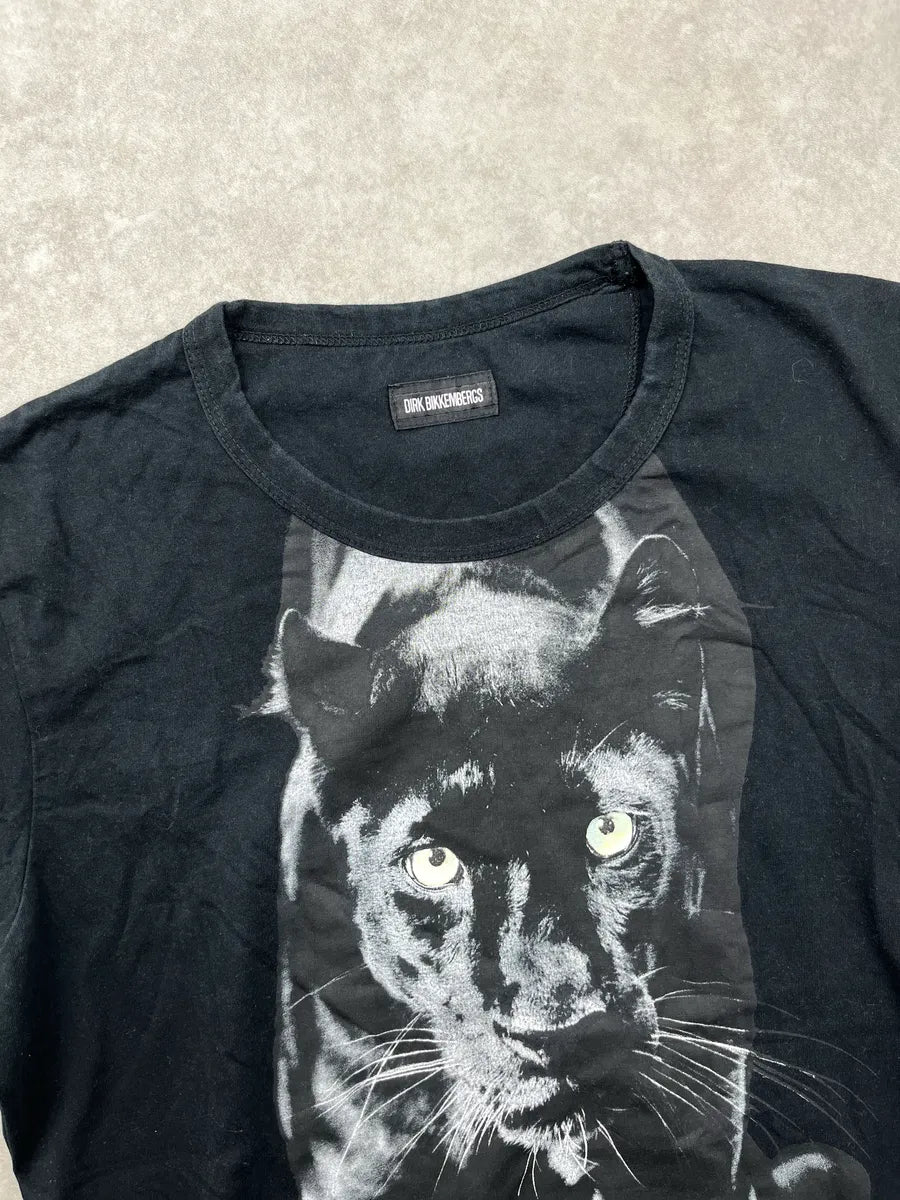 Dirk Bikkembergs Black Panther Graphic T-Shirt YsfjOjrN 5