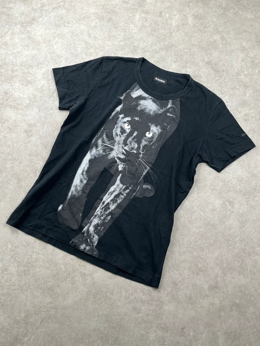 Dirk Bikkembergs Black Panther Graphic T-Shirt YsfjOjrN 4