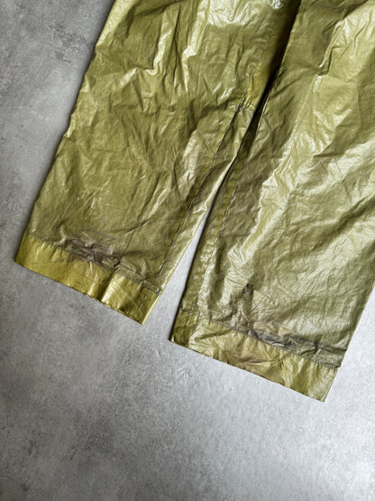 Dries Van Noten Olive Tactical Cargo Pants (XL) - 4