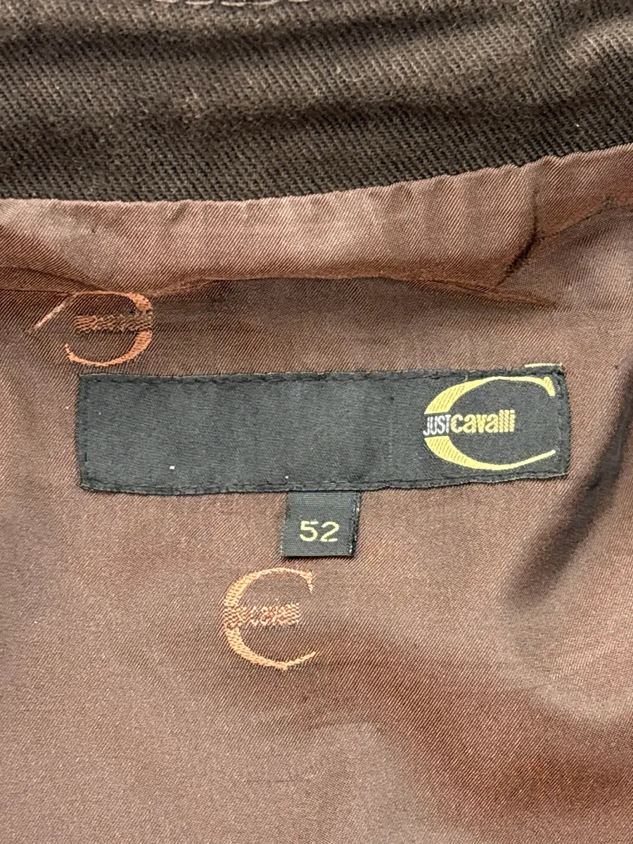 2000s Cavalli Grey Eroded Grained Scars Leather Jacket YtTKbiiS 12