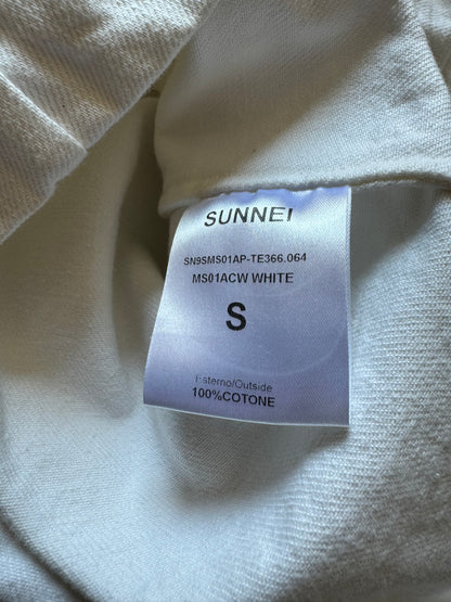 SS2020 Sunnei White Thick Summer Shirt (S) - 5