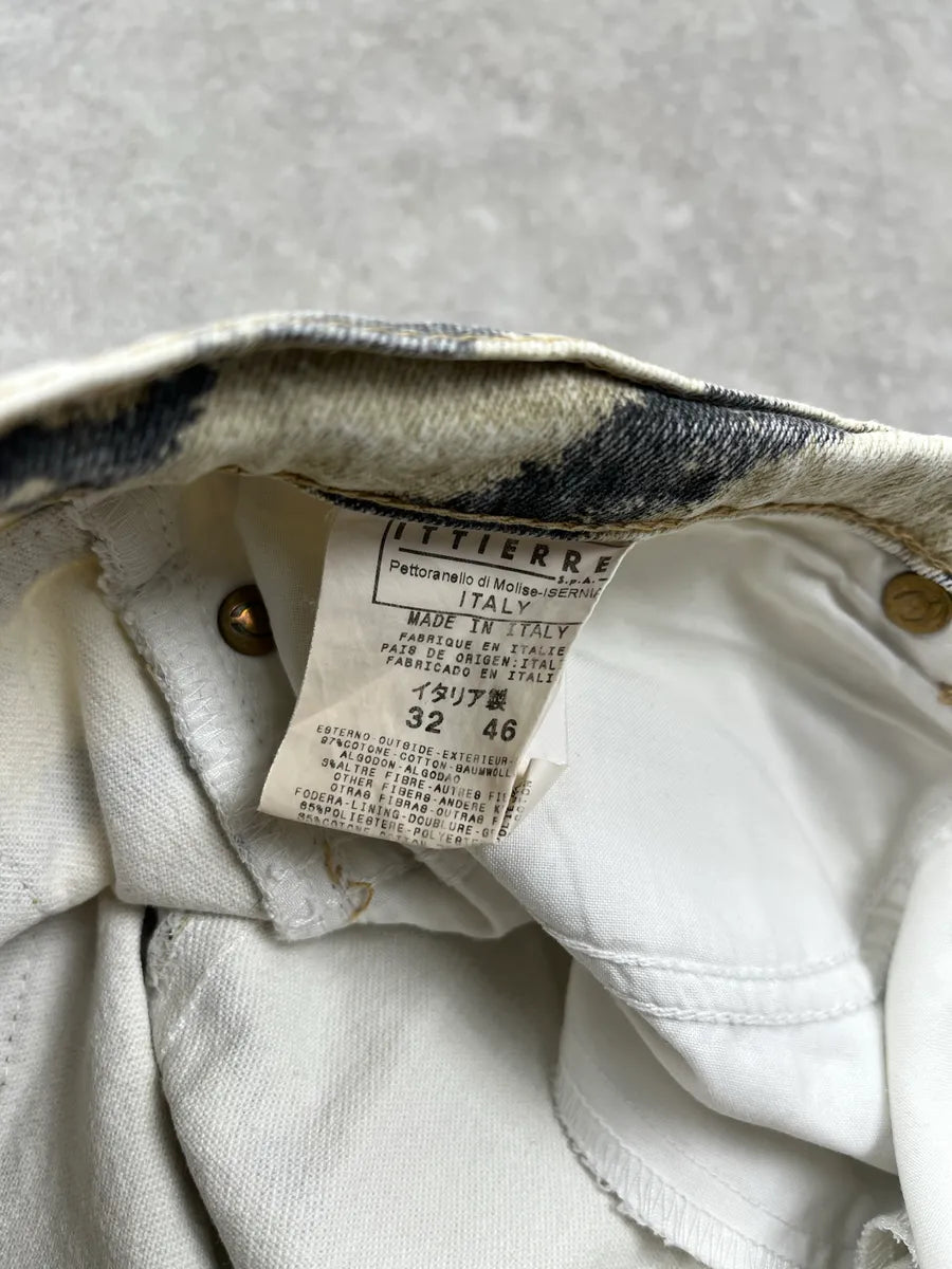 SS2002 Cavalli Zebra White & Beige Safari Pants YwayehuR 11