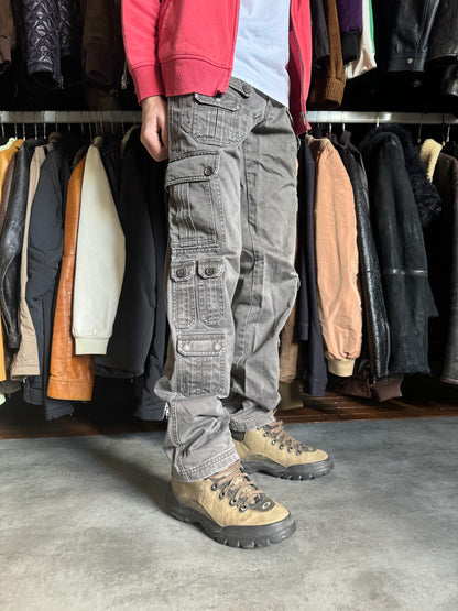 SS2008 Dolce & Gabbana 22 Pockets Grey Cargo Pants (L) - 2