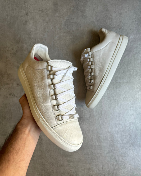 Balenciaga Arena Low White Leather (43) - 1