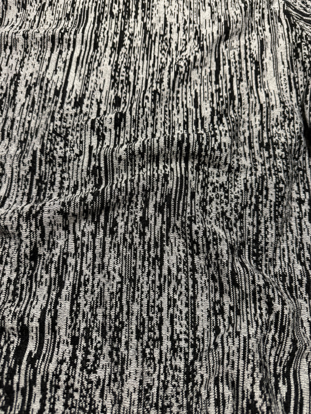 SS2021 Emporio Armani Black & White Contemporary Wool Sweater (M) - 6