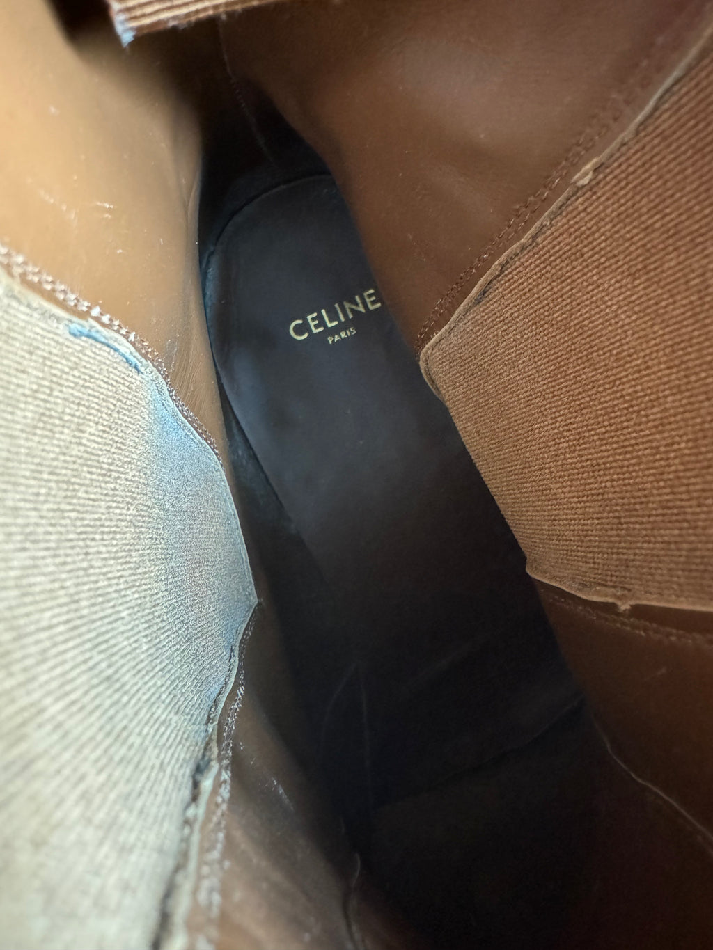 AW2020 Celine Jacno Chelsea Camargue Suede Calfskin Boots by Hedi Slimane (45) - 4