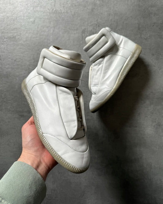 Maison Margiela Future High White Leather Shoes (37) - 1