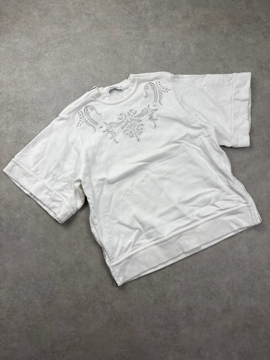 SS2013 Givenchy White Baroque Embroidered Sweater by Riccardo Tisci ZOcSwBQB 3