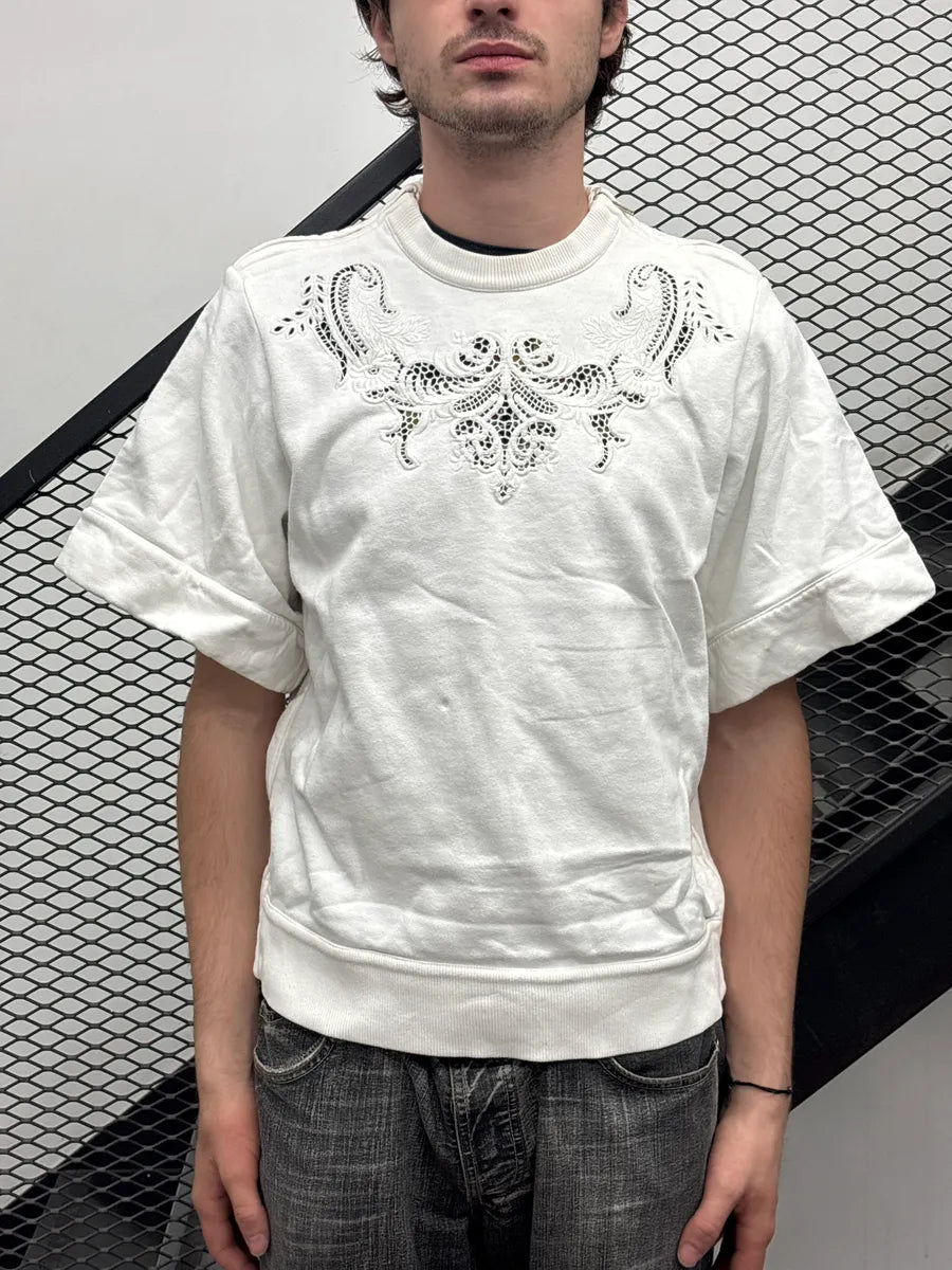 SS2013 Givenchy White Baroque Embroidered Sweater by Riccardo Tisci ZOcSwBQB 1