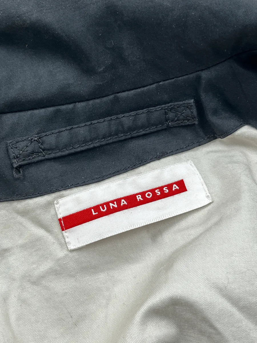 2000s Black Nylon Luna Rossa Logo Bomber Jacket ZOiCkEkW 11