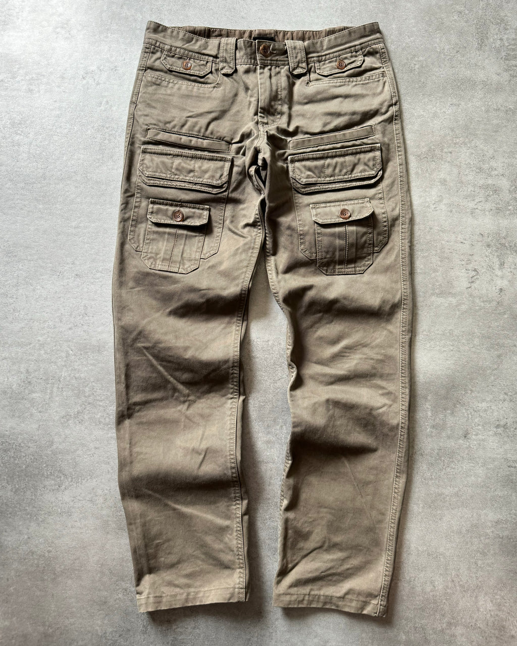 SS2008 Dolce & Gabbana Military Frontal Cargo Pants (S) - 1