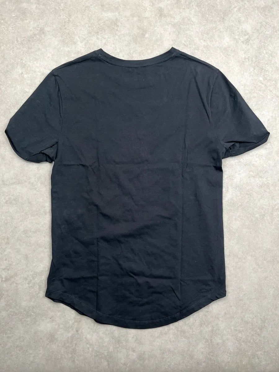 Balmain Black Crest Logo T-Shirt ZYzBlgZF 3