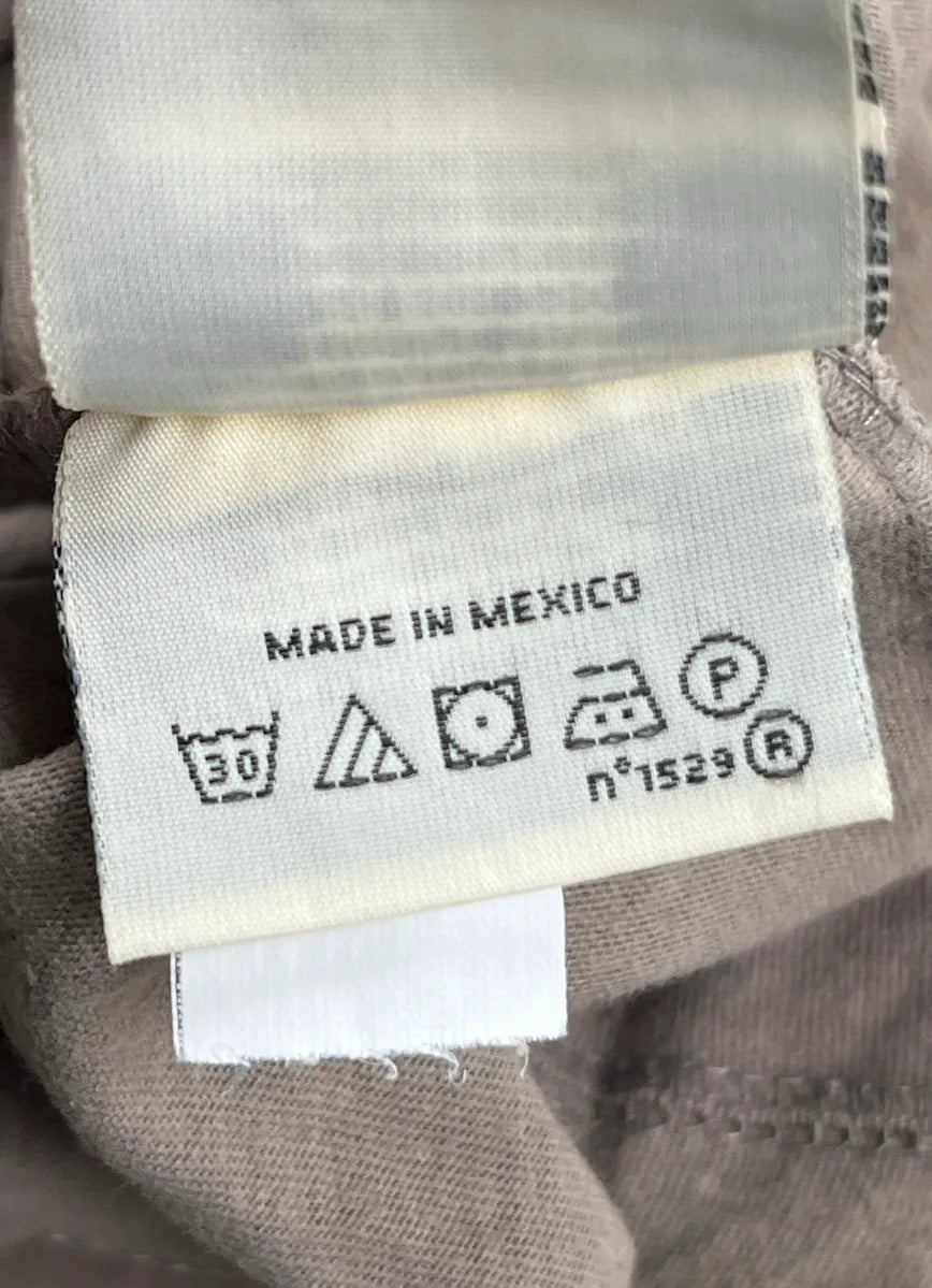 2010s Ralph Lauren Taupe American Flag Distressed T-Shirt ZbBgZVWG 12