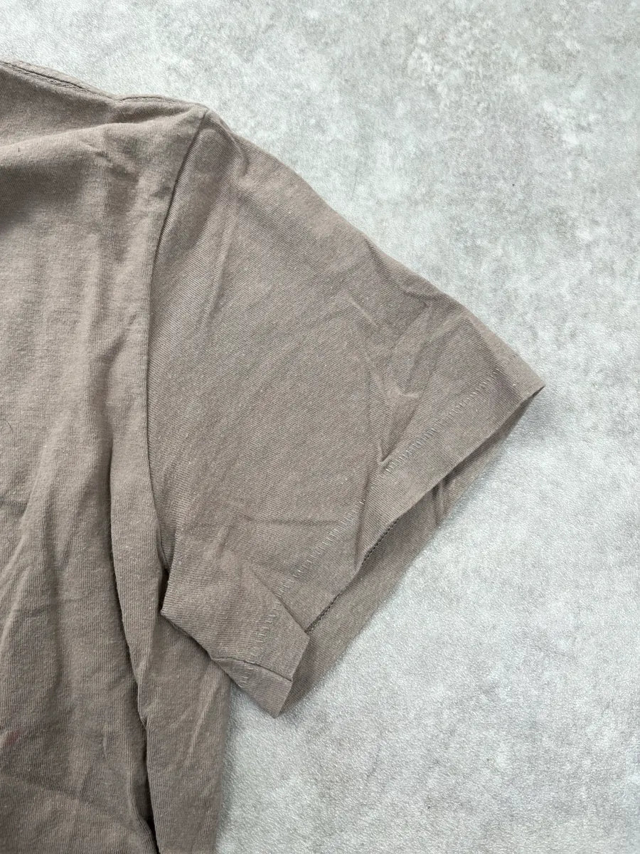 2010s Ralph Lauren Taupe American Flag Distressed T-Shirt ZbBgZVWG 8