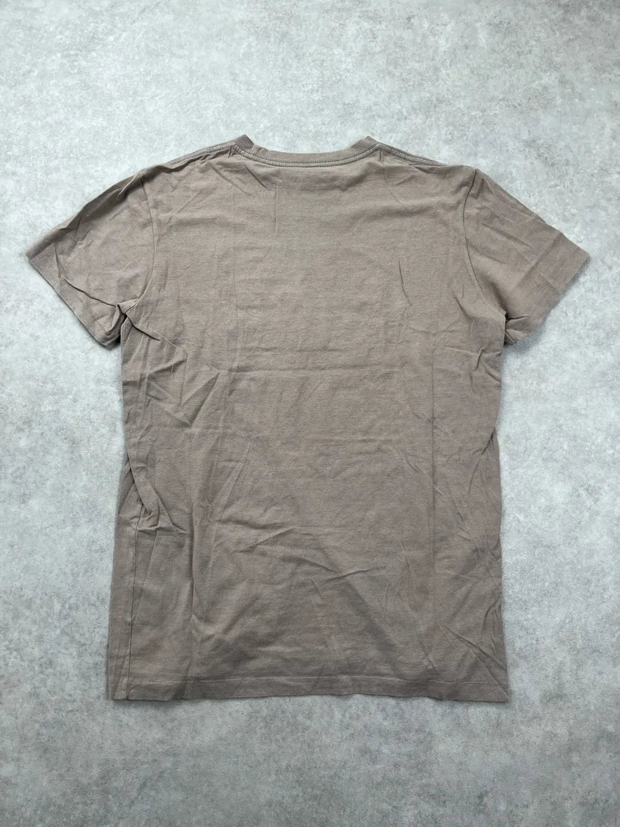 2010s Ralph Lauren Taupe American Flag Distressed T-Shirt ZbBgZVWG 3