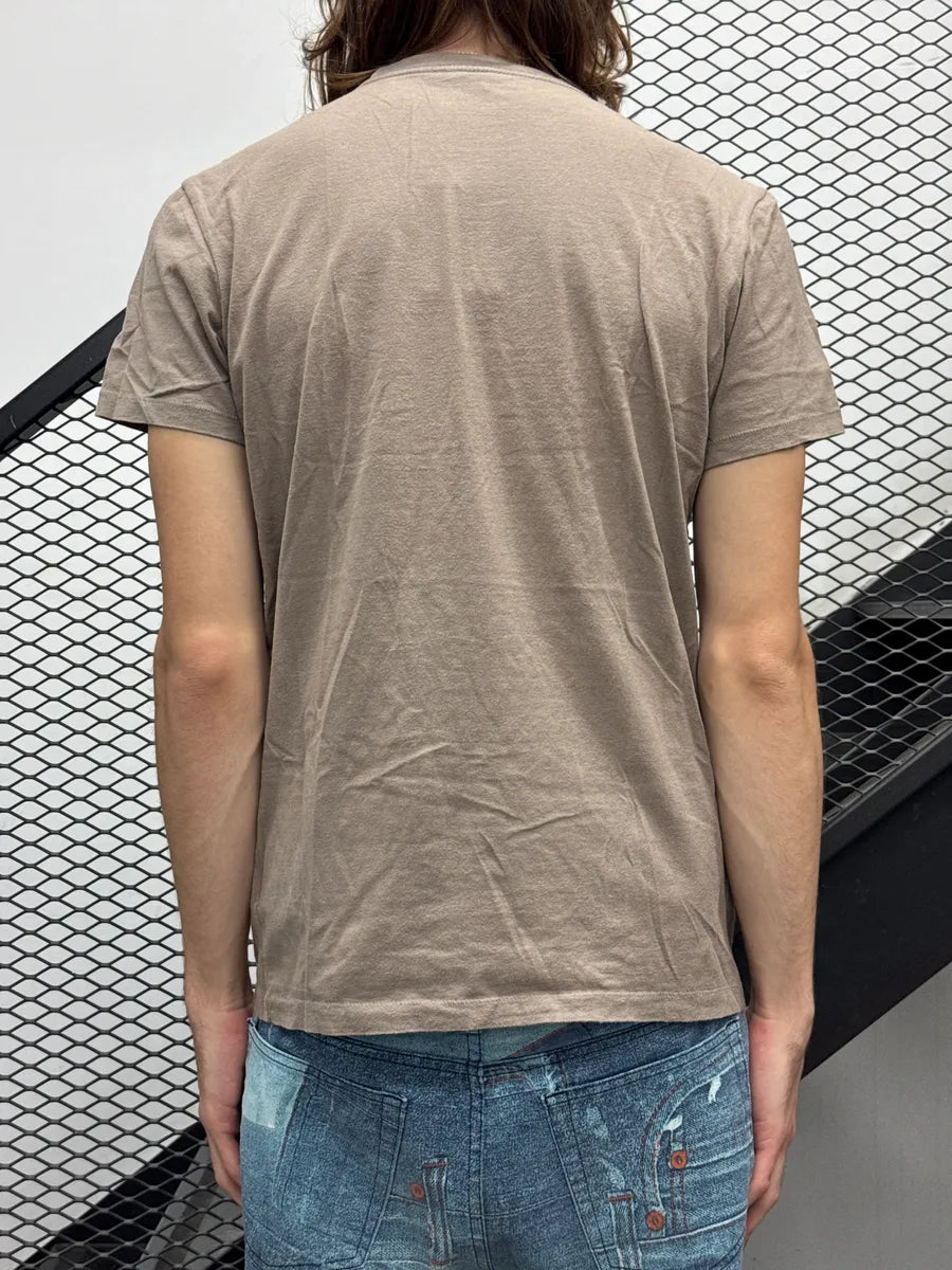 2010s Ralph Lauren Taupe American Flag Distressed T-Shirt ZbBgZVWG 2
