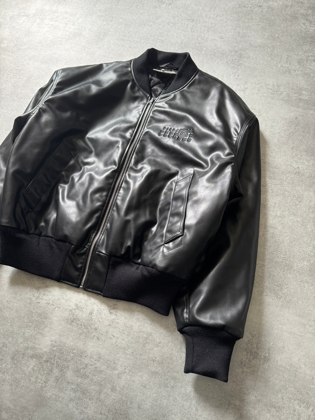 SS2023 Maison Margiela Ultra Black Bomber Jacket (L) - 11