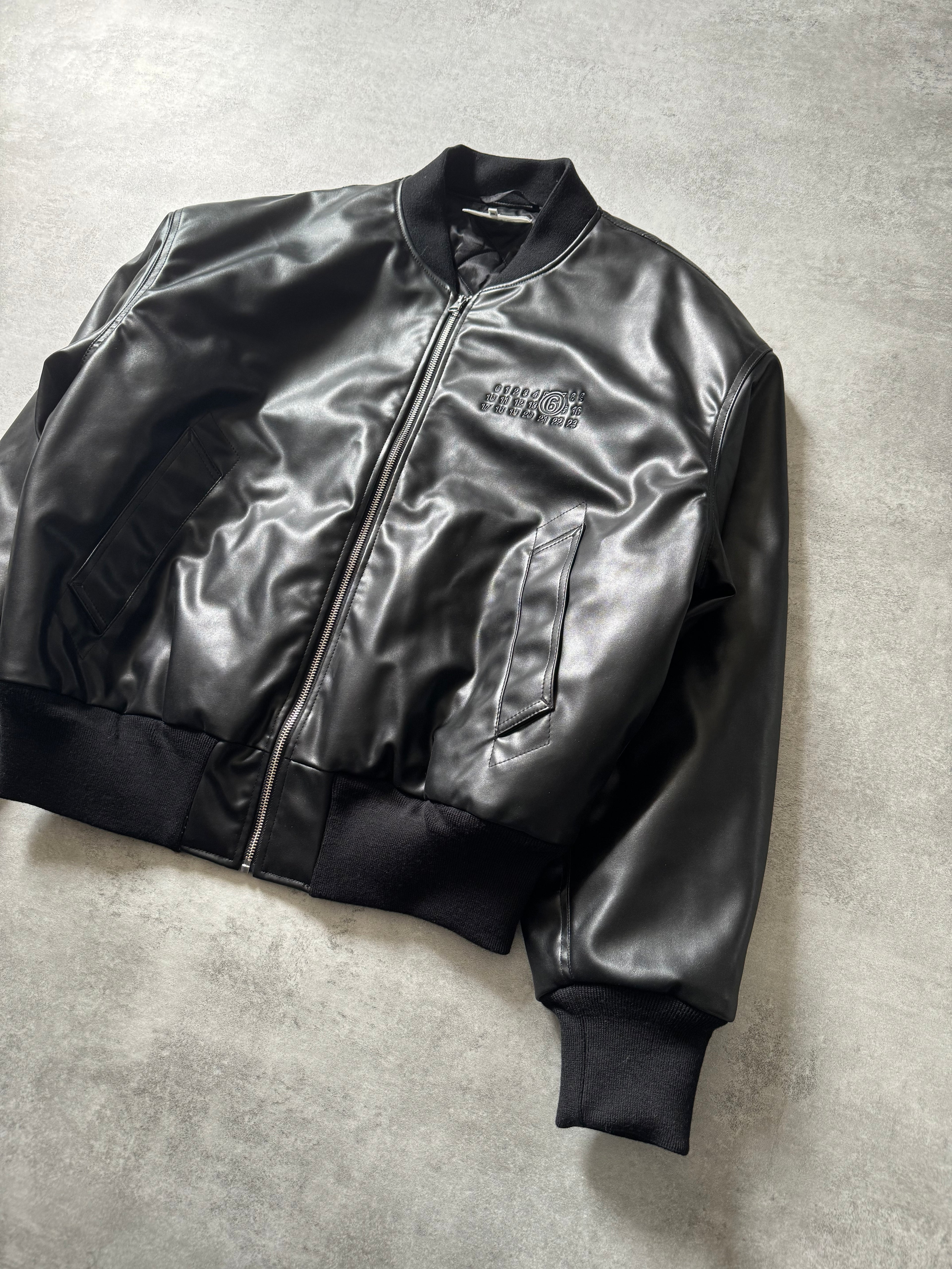 SS2023 Maison Margiela Ultra Black Bomber Jacket (L) - 11