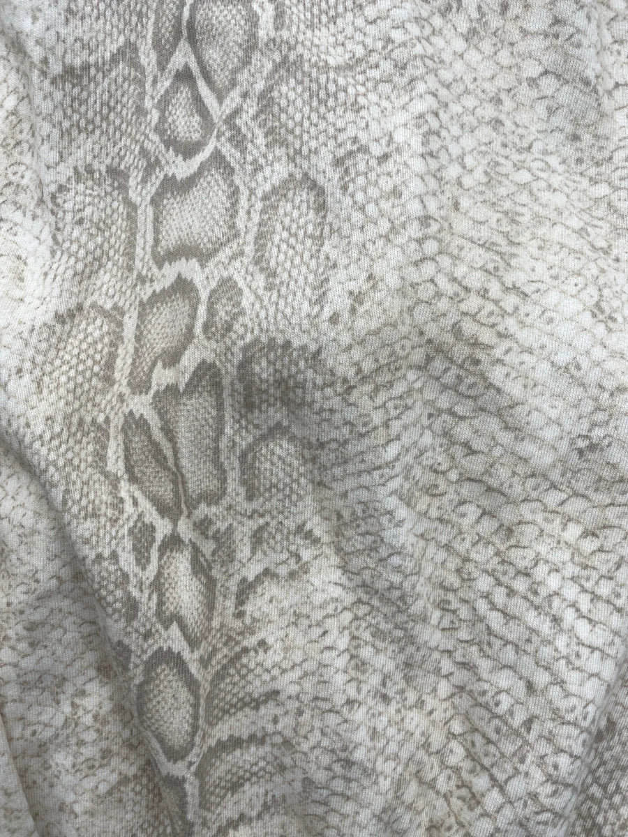 2000s Roberto Cavalli Beige Snake Print Zip-Up Hoodie ZxJxgFuo 8