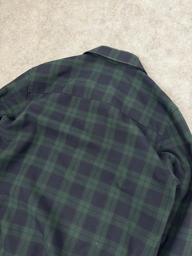 A.P.C College Tartan Navy & Green Jacket rybyHSA 5