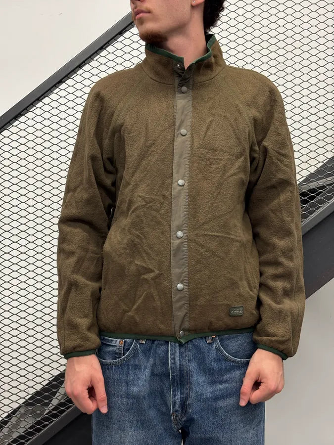 A.P.C khaki Green Fleece Light Jacket  IqebSlC 1