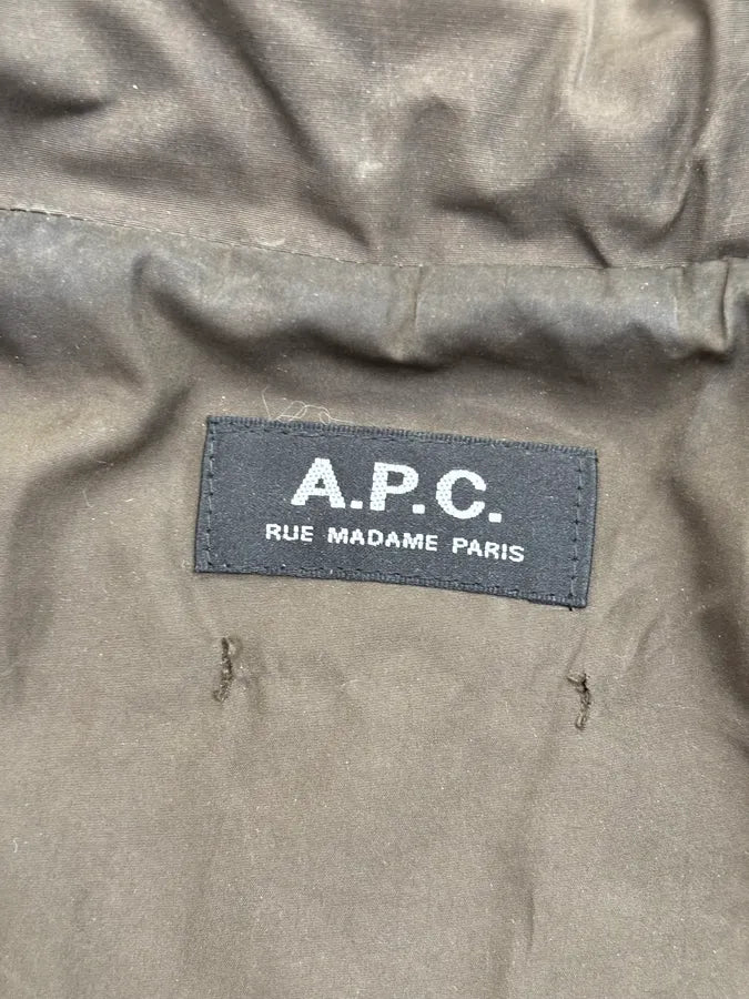 A.P.C khaki Green Fleece Light Jacket  IqebSlC 8