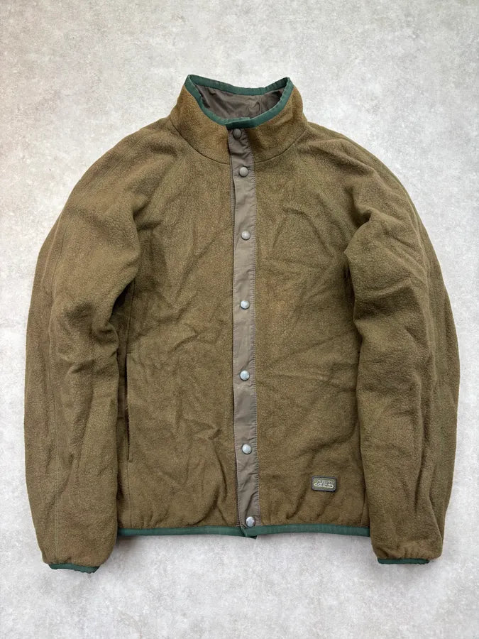 A.P.C khaki Green Fleece Light Jacket  IqebSlC 0