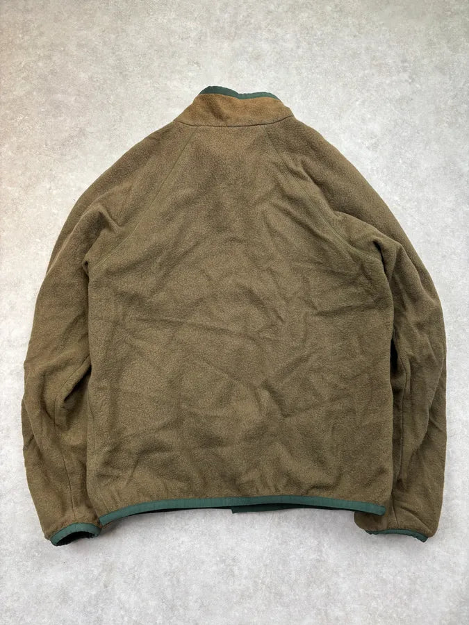 A.P.C khaki Green Fleece Light Jacket  IqebSlC 4