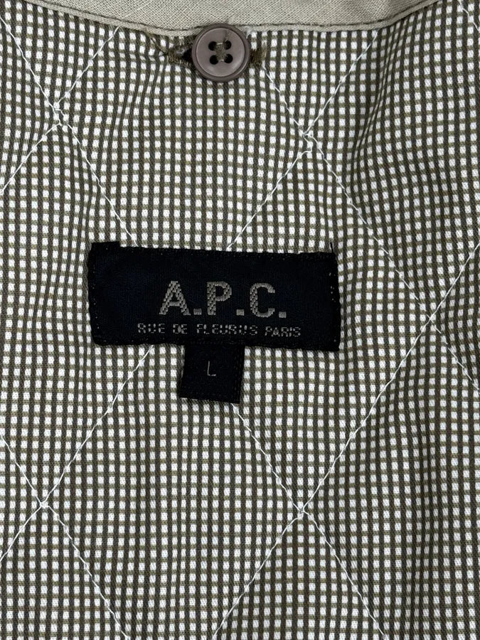 A.P.C. Beige Classy Trench Coat UeLKWHH 12