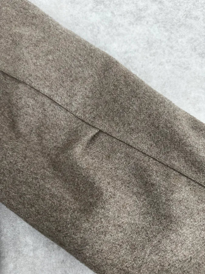 A.P.C. Beige Classy Wool Bomber Jacket MUcxvcI 8