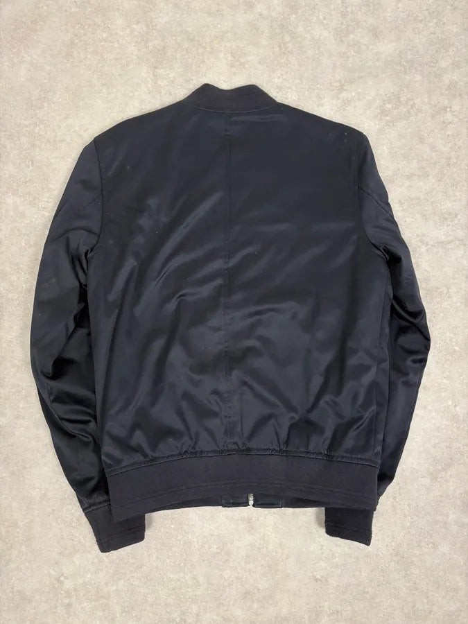 A.P.C. Black Nylon Zip-Pocket  Bomber Jacket LSUfSaY 5
