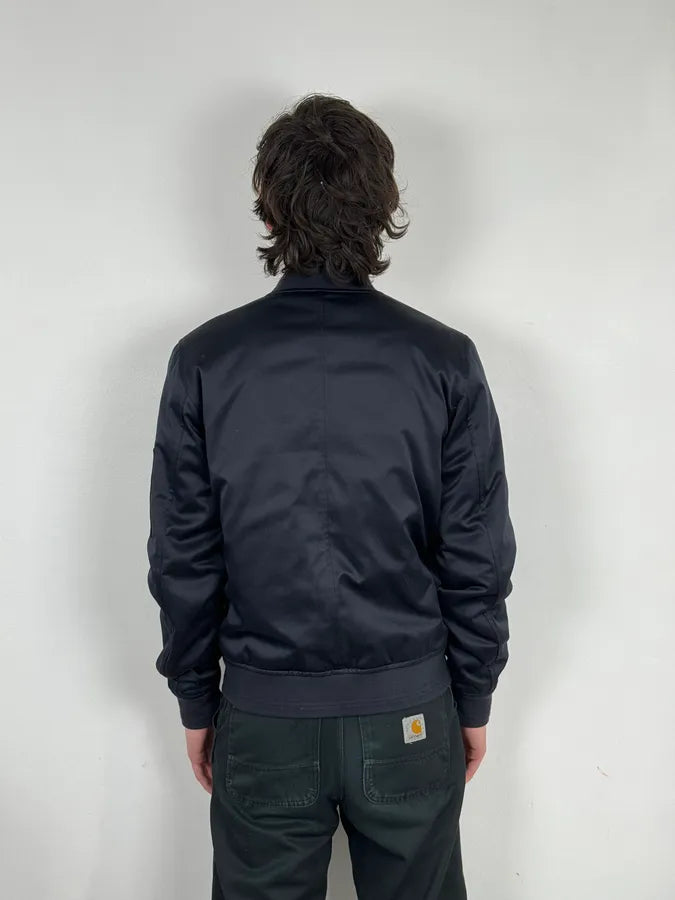 A.P.C. Black Nylon Zip-Pocket  Bomber Jacket LSUfSaY 2