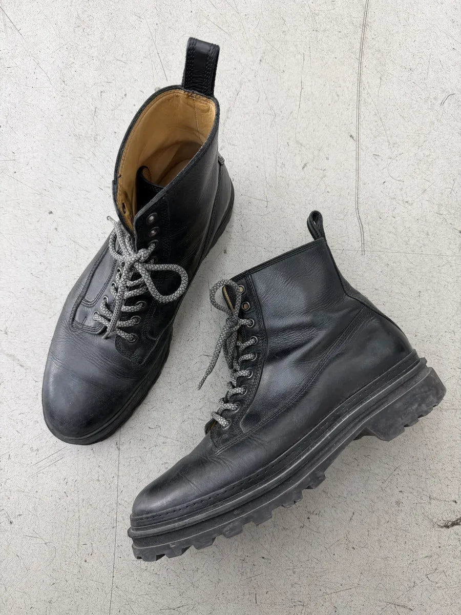 A.P.C. Black Leather Daily Boots lgJirEI 7