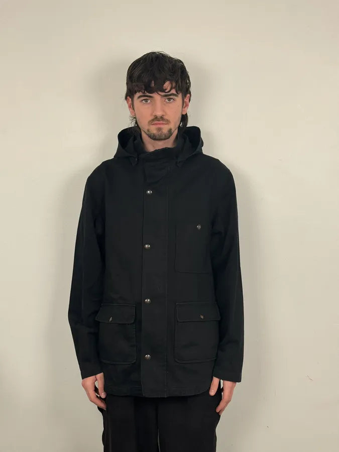 A.P.C. Black Minimalist Parka Jacket VTiUMNd 1