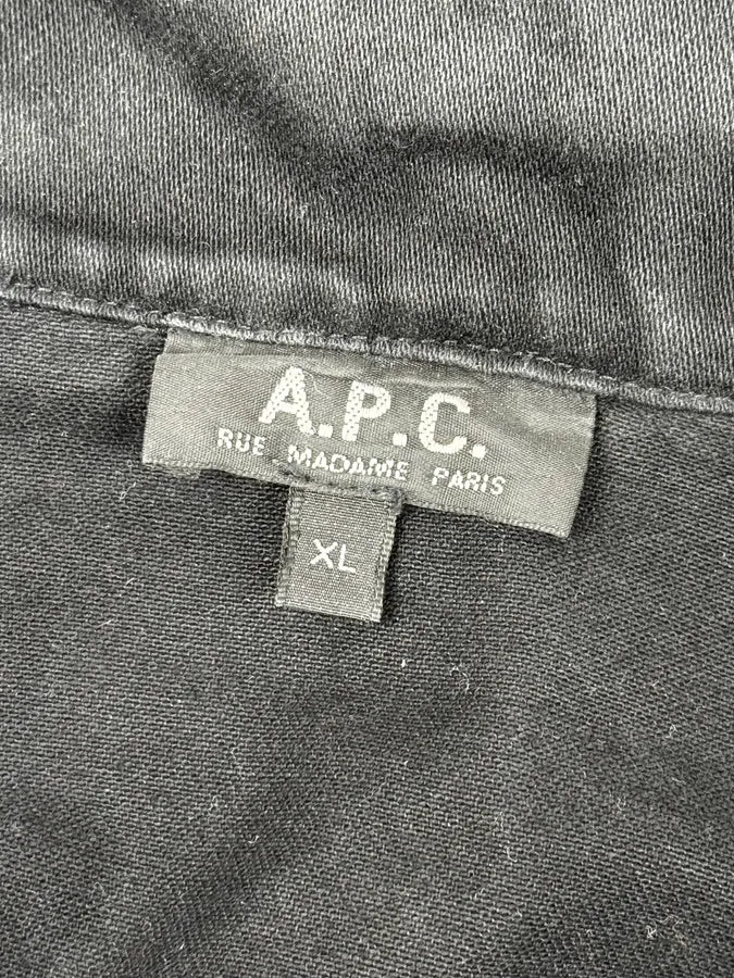 A.P.C. Black Minimalist Parka Jacket VTiUMNd 12